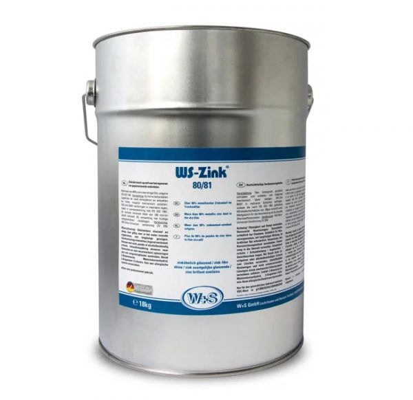 WS-Zink 80/81 - 18 kg - Zinc clair - Riche en zinc